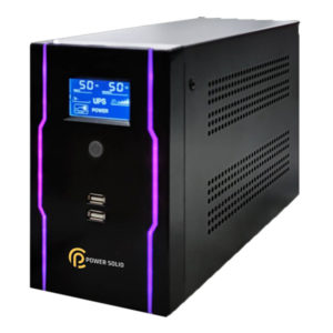 Power Solid Line Interactive Gaming UPS 1000VA