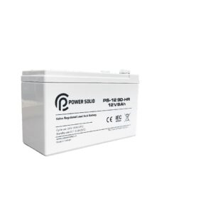 Power Solid High Rate Lead Acid Battery 12v 9Ah HR
