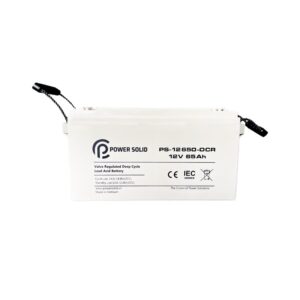 Power Solid AGM Deep Cycle Battery 12v 65Ah